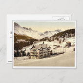 Arosa, im Winter Grisons, Schweiz Vintag Pho Postkarte (Vorne/Hinten)