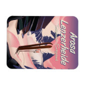 Arosa Lenzerheide, Schweizer Skiposter. Magnet (Horizontal)
