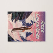 Arosa Lenzerheide, Schweizer Skiposter. Puzzle (Horizontal)
