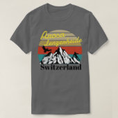 Arosa Lenzerheide ski Schweiz T-Shirt (Design vorne)