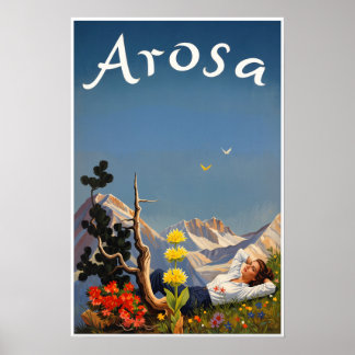 Arosa, Schweiz Poster