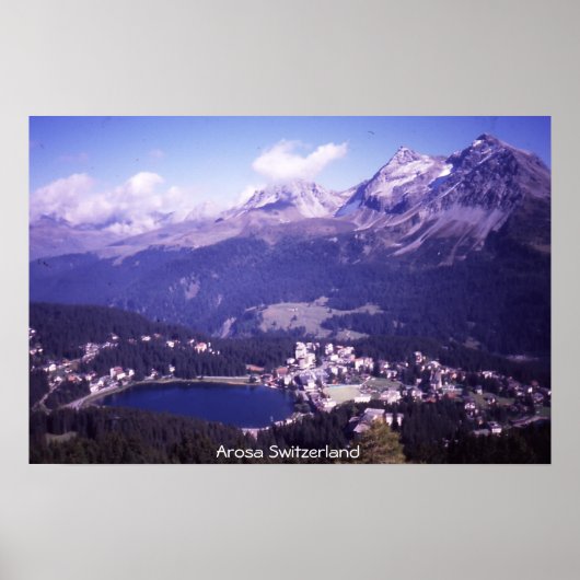 Arosa Schweiz Poster (Vorne)