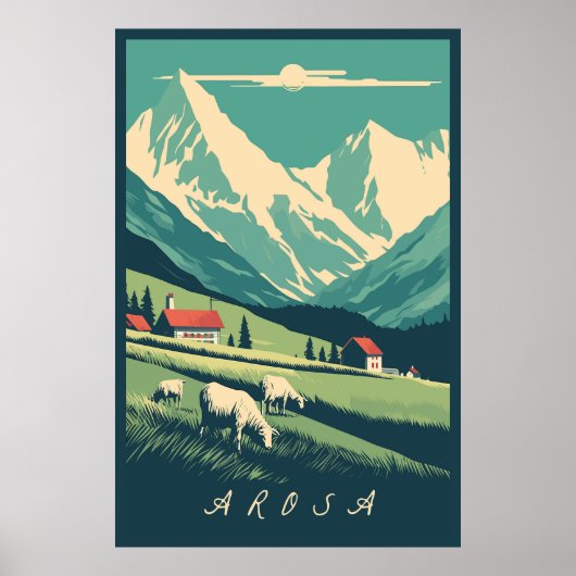 Arosa, Schweiz, Poster (Vorne)