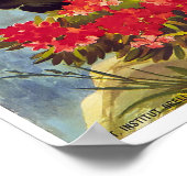 Arosa, Schweiz, Ski-Travel Poster (Ecke)