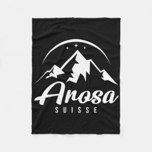 Arosa Schweiz Skigebiet Skifahren Snowboarden Fleecedecke