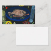 Around the Fish, 1926 by Paul Klee Visitenkarte (Vorne/Hinten)