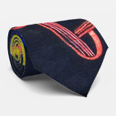 Around the Fish, Paul Klee Krawatte (Gerollt)