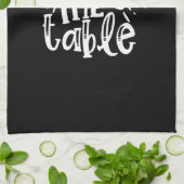 around the table geschirrtuch (Gefaltet)