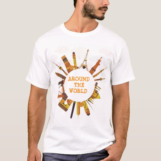 Around The World T-Shirt (Vorderseite)
