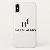 AROUSE WORKSロゴ Case-Mate iPhone HÜLLE (Rückseite)