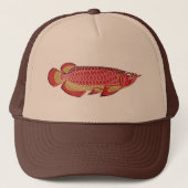 arowana Hut Truckerkappe (Vorderseite)
