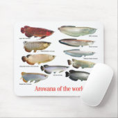 Arowana Mousepad (Mit Mouse)