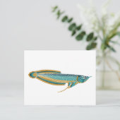 arowana Postkarte (Stehend Vorderseite)