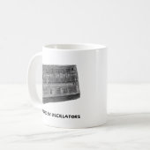 ARP 2600 Powered by Oscillators Kaffeetasse (Vorderseite Links)
