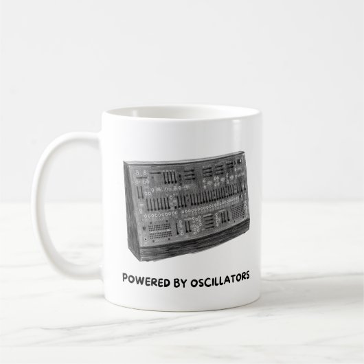 ARP 2600 Powered by Oscillators Kaffeetasse (Links)