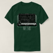 ARP 2600 Retro Synthesizer Lover Design T-Shirt (Design vorne)