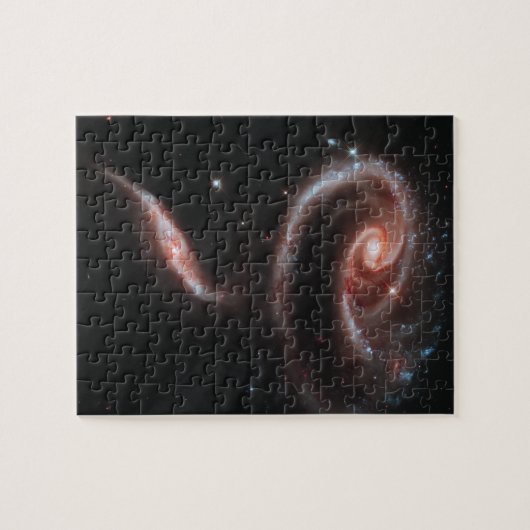 Arp 273 Galaxy Pair (Hubble Telescope) Puzzle (Horizontal)