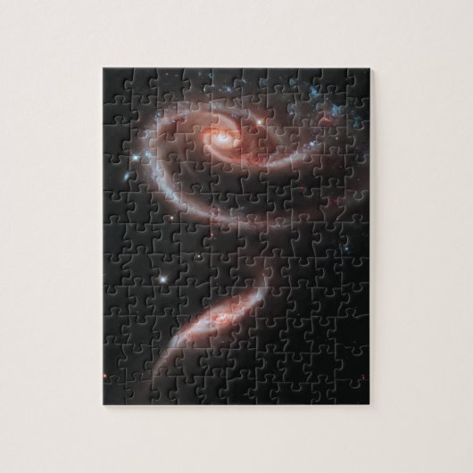 Arp 273 Galaxy Pair (Hubble Telescope) Puzzle (Vertikal)