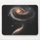 Arp 273 Interaktive Galaxien in Andromeda. Mousepad (Vorne)