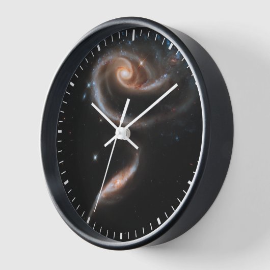 Arp 273 Interaktive Galaxien in Andromeda. Uhr (Winkel)