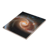 Arp 273 Rose Galaxies Hubble Weltraumteleskop Foto Fliese (Seite)