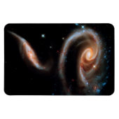 Arp 273 Rose Galaxies Hubble Weltraumteleskop Foto Magnet (Horizontal)
