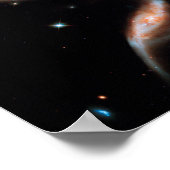 Arp 273 Rose Galaxies Hubble Weltraumteleskop Foto Poster (Ecke)