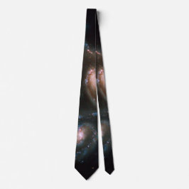 Arp 274 Galaxies NASA Space Black Krawatte