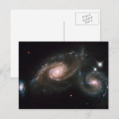 Arp 274 Galaxies NASA Space Postkarte (Vorne/Hinten)