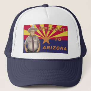 Arpaio: Willkommen nach Arizona Truckerkappe