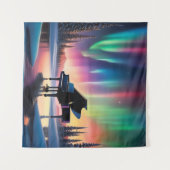 Arpeggio Aurora #2 Wandteppich (Vorderseite (Horizontal))