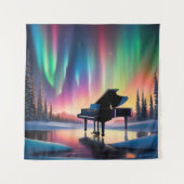 Arpeggio Aurora #2 Wandteppich (Vorderseite)