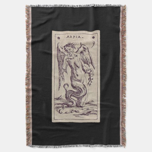 Arpia Tarot Card Decke (Vorderseite Vertikal)