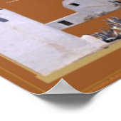 Arquitectura Tradicional en Cabo de Gata (Almería) Poster (Ecke)