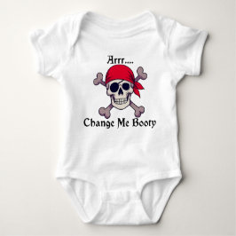 Arr Change Me Booty Baby Bodysuit Onepiece Baby Strampler