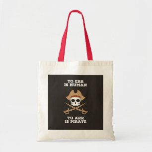 Arr mögen eine Piraten-Tasche Tragetasche