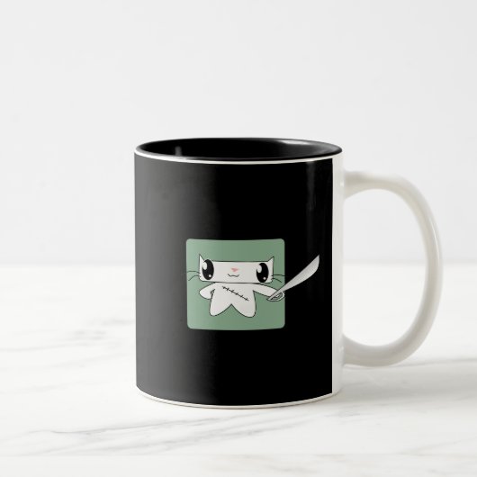 Arr! Zweifarbige Tasse (Rechts)