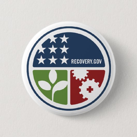 ARRA Logo-Knopf Button (Vorderseite)