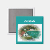 Arrabida-Magnet Magnet (Vorderseite/Rückseite)