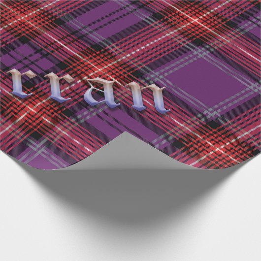 Arran BezirkTartan Geschenkpapier (Ecke)