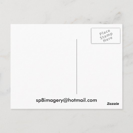 Arran Boat Postkarte (Rückseite)