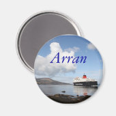 Arran, Schottland Magnet (Vorderseite/Rückseite)