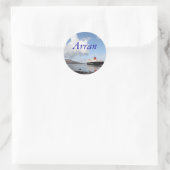 Arran, Schottland Runder Aufkleber (Tasche)