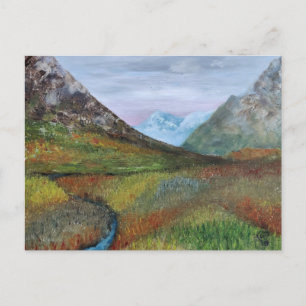 Arran, Schottland - wild sein - von Luna Smith Postkarte