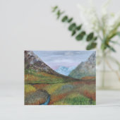 Arran, Schottland - wild sein - von Luna Smith Postkarte (Stehend Vorderseite)