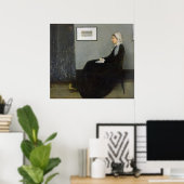 Arrangement in Grey and Black No.1 Poster (Heimbüro)