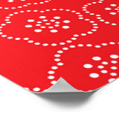 Arrangiert einen traditionellen japanischen lässig poster (Ecke)