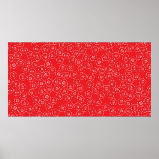 Arrangiert einen traditionellen japanischen lässig poster (Vorne)