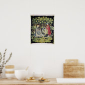 Arras Tapestry, Angebot des Herzens Poster (Küche)