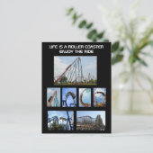 Array der Roller-Untersetzer Postkarte (Stehend Vorderseite)